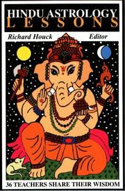 Cover of: Hindu Astrology Lessons: 36 Teachers Share Their Wisdom