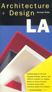 Cover of: Architecture + Design LA