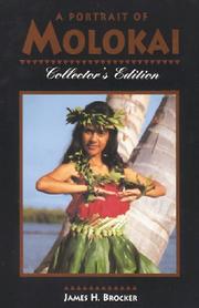 Cover of: A Portrait of Molokai (2nd Edition) by James H. Brocker