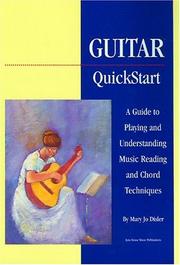 Cover of: Guitar QuickStart | Mary Jo Disler