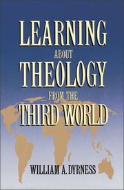 Cover of: Learning about theology from the Third World