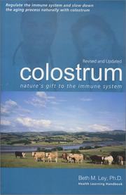 Cover of: Colostrum: nature's gift to the immune system