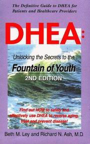DHEA by Beth M. Ley, Stephen Langer, Beth Ley, Richard N. Ash