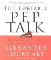 Cover of: The Portable Pep Talk | Alexander Lockhart