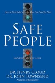 Cover of: Safe People by Henry Cloud, John Sims Townsend