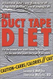 Cover of: The Duct Tape Diet