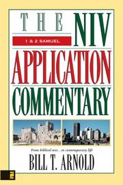 Cover of: 1 & 2 Samuel (NIV Application Commentary) by Bill T. Arnold