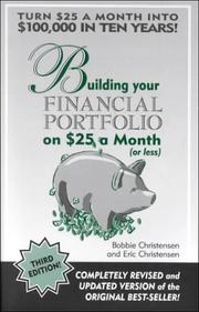 Cover of: Building Your Financial Portfolio on $25 a Month (Or Less)
