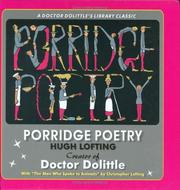 Cover of: Porridge poetry by Hugh Lofting