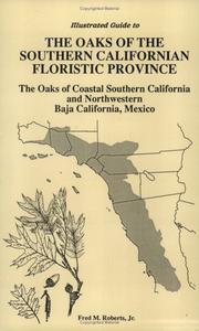Cover of Illustrated guide to the oaks of the southern Californian floristic province