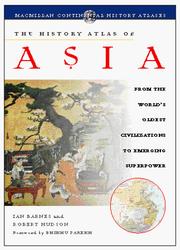 Cover of: The History Atlas of Asia (History Atlas Series) by Ian Barnes, Bhikhu Parekh, Robert Hudson