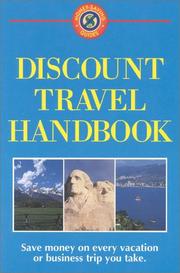 Cover of: Discount travel handbook