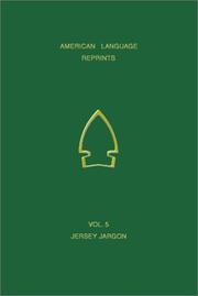 An ancient New Jersey Indian jargon by John Dyneley Prince, Gabriel Thomas