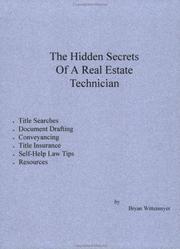 The Hidden Secrets of a Real Estate Technician by Bryan Wittenmyer