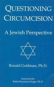 Cover of: Questioning Circumcision | Ronald Goldman