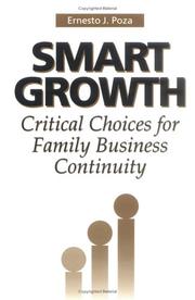 Cover of: Smart Growth by Ernesto J. Poza, Ernesto J. Poza