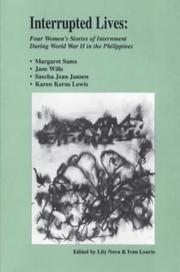 Cover of: Interrupted Lives by Margaret Sams, Jane Wills, Sascha Jean Jansen, Karen Kerns Lewis