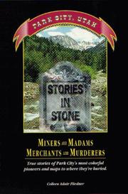 Cover of: Stories in stone by Colleen Adair Fliedner