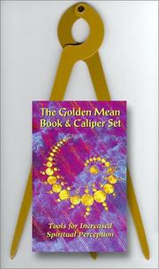 Cover of: The Golden Mean Book & Caliper Set | Steve McIntosh