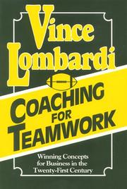 Cover of: Coaching for teamwork: winning concepts for business in the twenty-first century