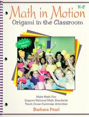 Front cover of Math in Motion by Barbara Pearl