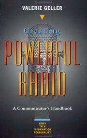 Cover of: Creating powerful radio