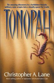 Cover of: Tonopah by Christopher A. Lane