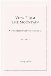 Cover of: View from the mountain by Sydney Bryden