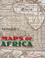 Cover of: Norwich's maps of Africa: an illustrated and annotated carto-bibliography