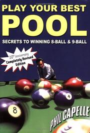 Play Your Best Pool by Philip B. Capelle