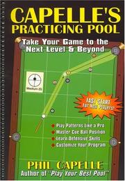 Cover of: Capelle's Practicing Pool by Phil Capelle, Phil Capelle