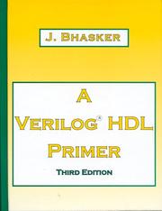 Cover of: A Verilog HDL Primer