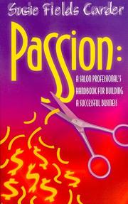 Cover of: Passion by Susie Field Carder