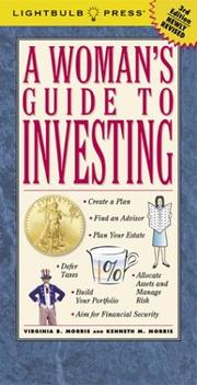 Cover of: A woman's guide to investing by Virginia B. Morris