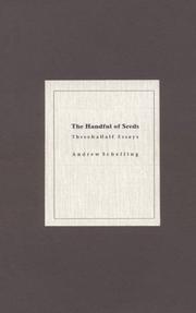 Cover of: The handful of seeds by Andrew Schelling