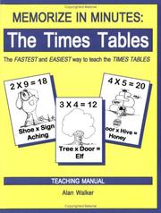 Cover of: Memorize in Minutes : The Times Tables