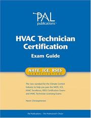 Cover of: Pal's HVAC Technician Certification Exam Guide