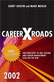 Cover of: Careerxroads 2002 (Careerxroads, 7th ed)