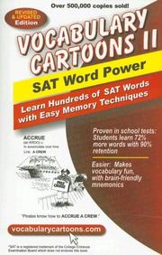 Cover of: Vocabulary Cartoons II: SAT Word Power  by Sam Burchers, Bryan E. Burchers