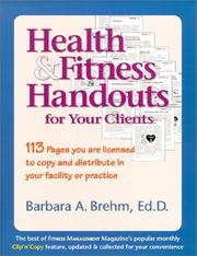 Health & fitness handouts for your clients