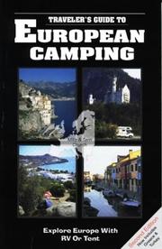 Cover of: Traveler's guide to European camping: explore Europe using RV or tent