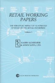 Cover of: Retail working papers | 