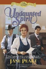 Cover of: Undaunted spirit by Jane Peart