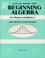 Обложка A-Plus notes for beginning algebra