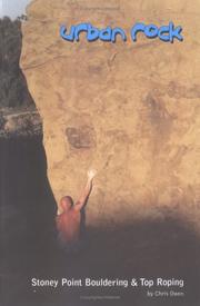 Cover of: Urban rock: Stoney Point bouldering & top roping