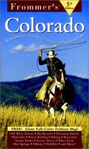 Cover of: Frommer's Colorado (Frommer's Colorado, 5th ed)