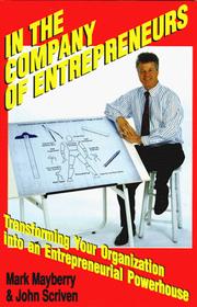 Cover of: In the company of entrepreneurs: transforming your organization into an entrepreneurial powerhouse
