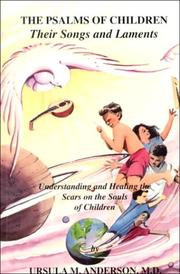Cover of: The Psalms of Children : Their Songs and Laments  | Ursula M. Anderson