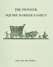 Cover of: The pioneer Squire Barker family