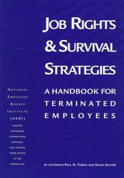 Job rights & survival strategies by Paul H. Tobias